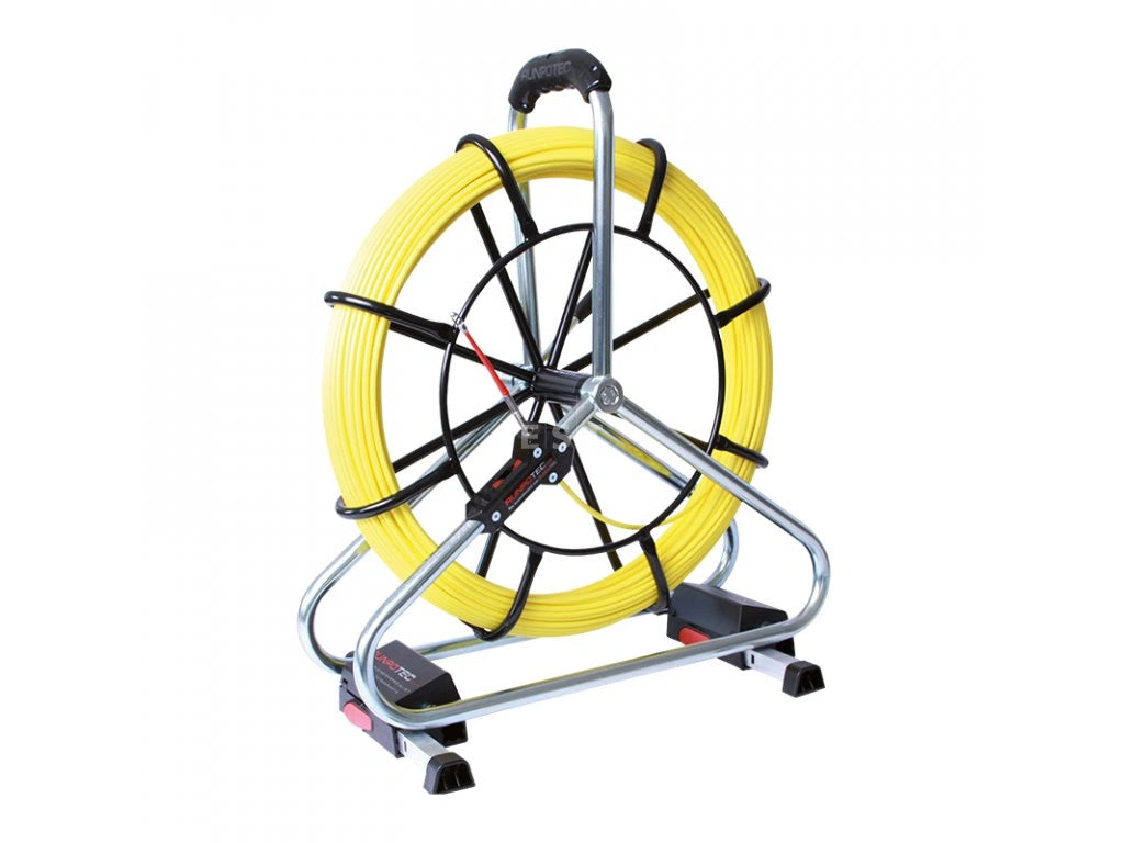 RUNPOTEC 10059 GF6 Sada Profi, pero ze skelného vlákna Ø 6mm, délka 40m, vč. navíjecího stojanu RUNPOTEC 10059 GF6 Sada Profi, pero ze skelného vlákna Ø 6mm, délka 40m, vč. navíjecího stojanu